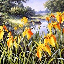 Схема вышивки «ПЕЙЗАЖ»