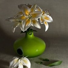 Схема вышивки «лилии»