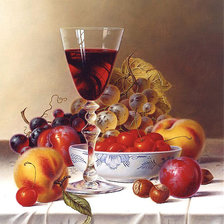 Схема вышивки «натюрморт»