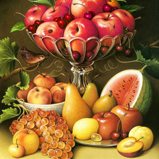 Схема вышивки «ФРУКТЫ»