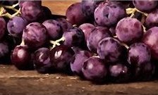 Схема вышивки «виноград»