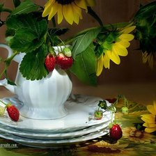 Схема вышивки «натюрморт»