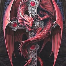 Схема вышивки «Дракон»