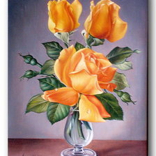 Схема вышивки «розы»