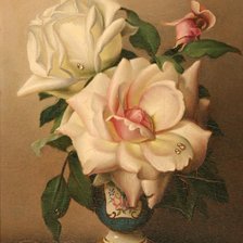 Схема вышивки «розы»