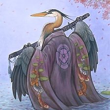 Схема вышивки «Воин»