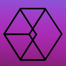 Схема вышивки «EXO»