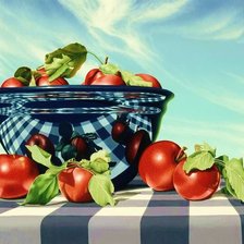 Схема вышивки «Яблочки»