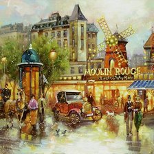 Схема вышивки «в городке»