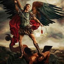 Схема вышивки «архангел»