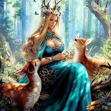 Схема вышивки «фея2»