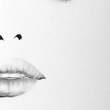 Схема вышивки «Девушка»