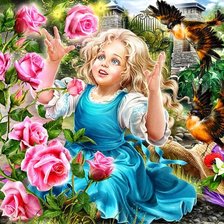 Схема вышивки «Герда»