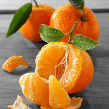 Схема вышивки «МАНДАРИНЫ»