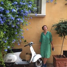 Схема вышивки «Девушка»