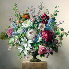 Схема вышивки «Букет»