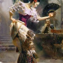 Схема вышивки «Pino Daeni Danser»