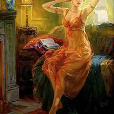 Схема вышивки «Konstantin Razumov dama»