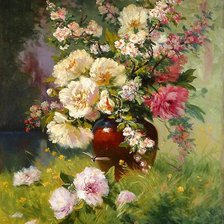 Схема вышивки «ЛЕТНИЙ БУКЕТ»