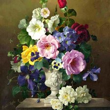 Схема вышивки «Букет»