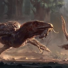 Схема вышивки «Deinonychus»
