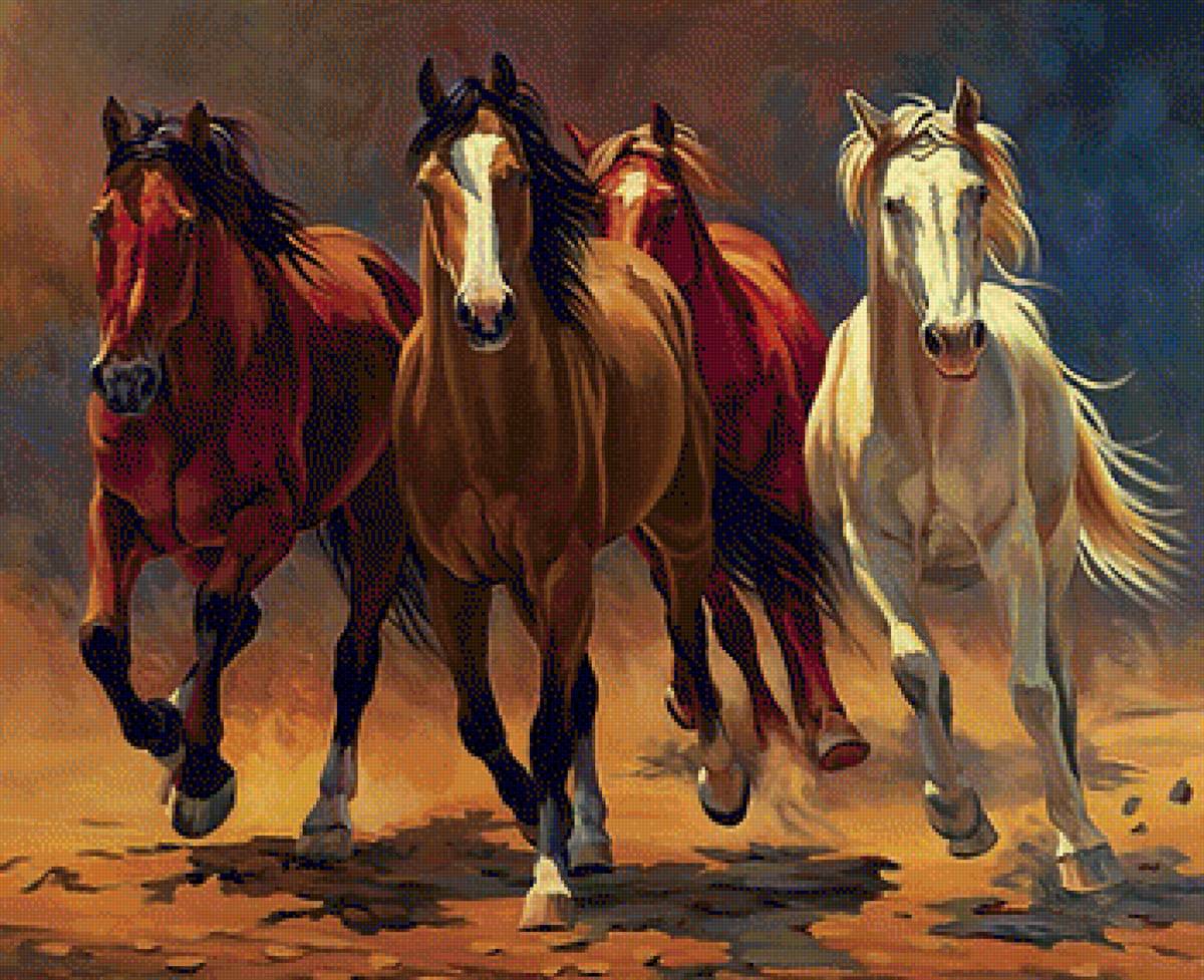 konie w biegu - предпросмотр