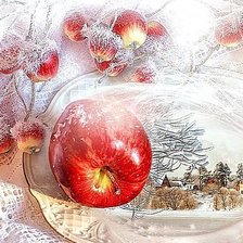 Схема вышивки «Волшебное яблоко»