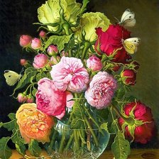 Схема вышивки «БУКЕТ ЦВЕТОВ»