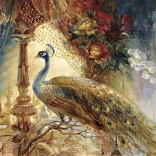 Схема вышивки «Peacock»