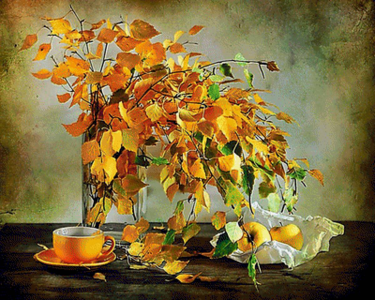 Осенний натюрморт. - натюрморт., осень - предпросмотр