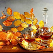 Схема вышивки «Осенний натюрморт.»