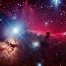 Схема вышивки «Космические дали»