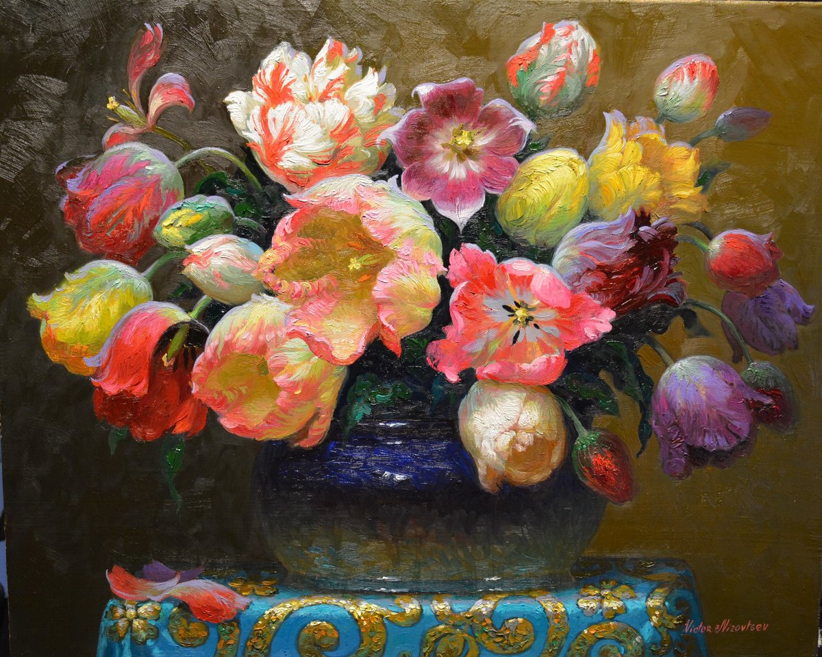 летний букет - букет, цветы,  - оригинал