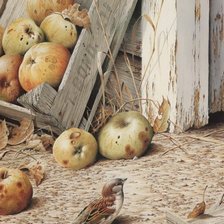 Схема вышивки «Apple crate»