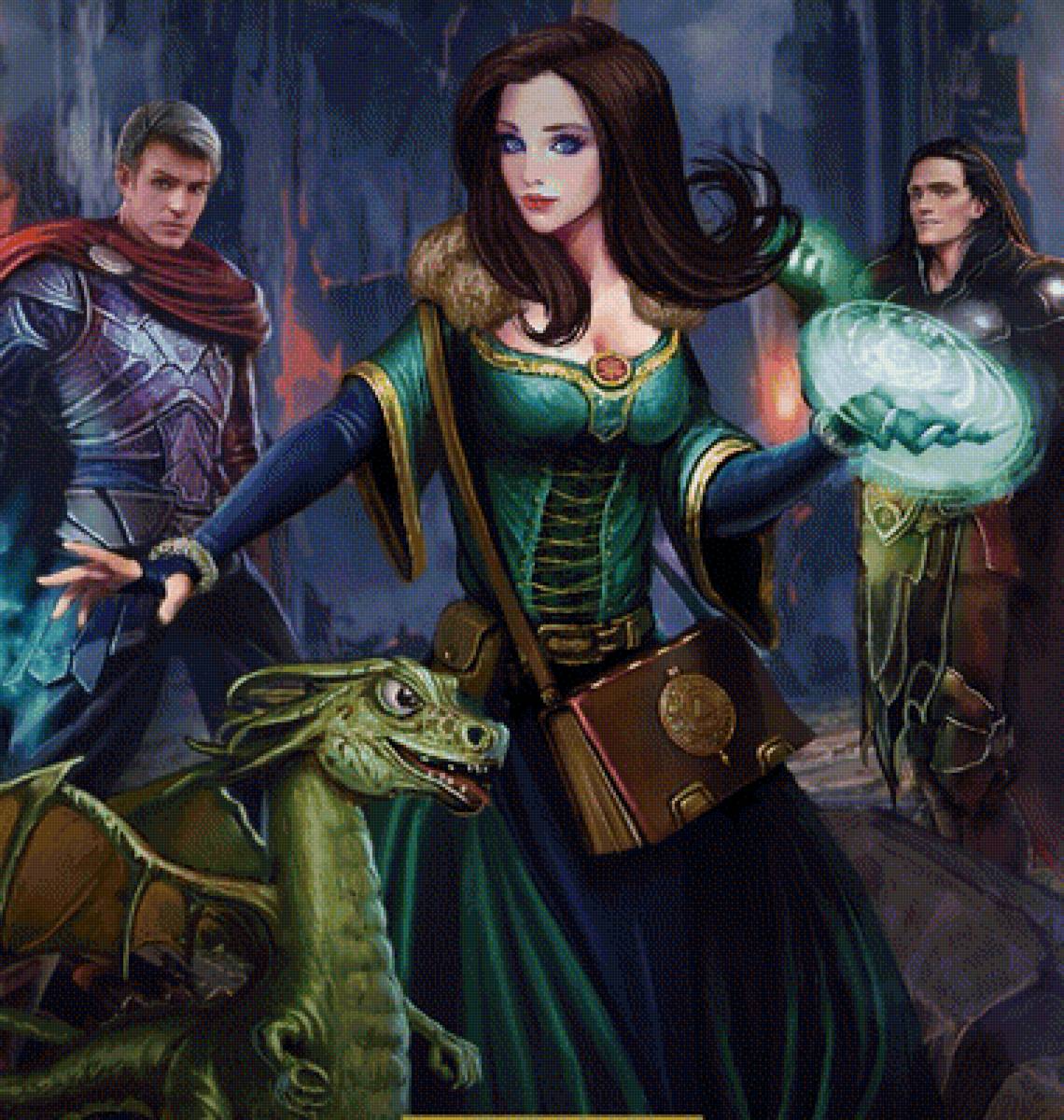 Его тьма - иллюстрации, сказки, фэнтази - предпросмотр