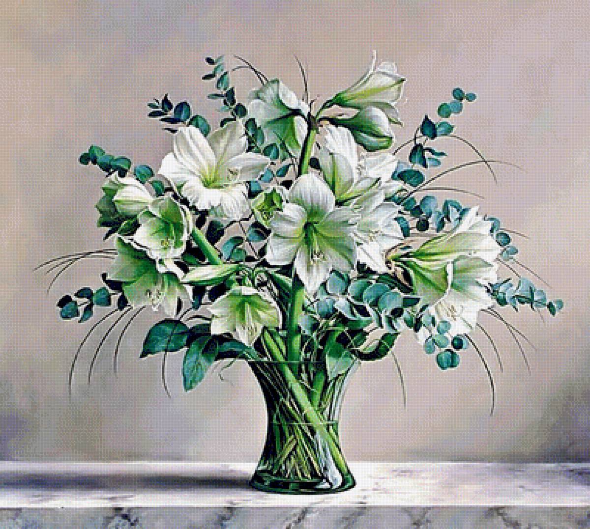 Натюрморт. - цветы, натюрморт, живопись. - предпросмотр