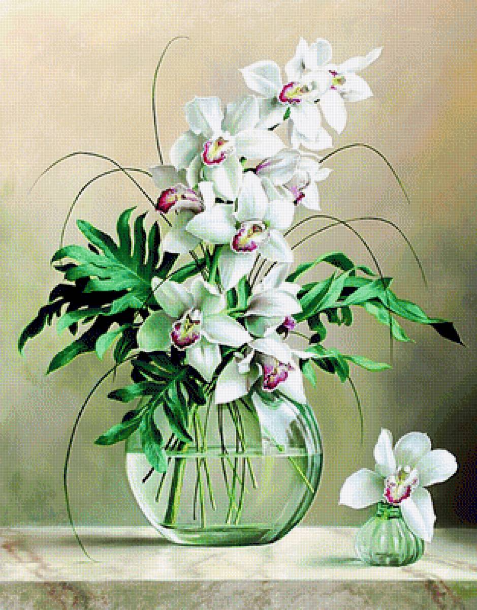 Натюрморт. - натюрморт, живопись., цветы - предпросмотр