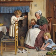 Схема вышивки «бабушка»