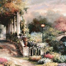 Схема вышивки «Garden»