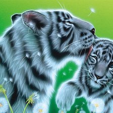 Схема вышивки «мир животных»