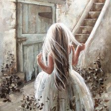 Схема вышивки «escalera»