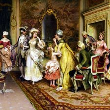 Схема вышивки «эпоха Возрождения»