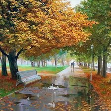 Схема вышивки «осень»