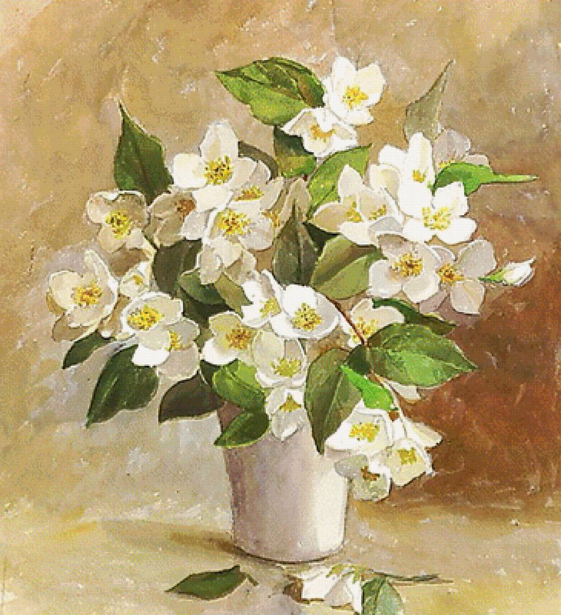 Натюрморт. - натюрморт, живопись., цветы - предпросмотр