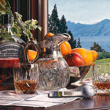 натюрморт с вином