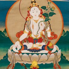 Схема вышивки «Цагаан дарь эх»