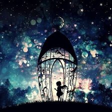 Схема вышивки «тьма»