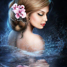 Схема вышивки «Женский образ»