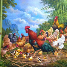 Схема вышивки «Семейка»