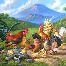 Схема вышивки «Семейка»